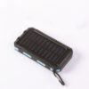 Batterie solaire de randonnée bleue