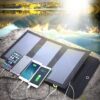 Panneau solaire portable nature