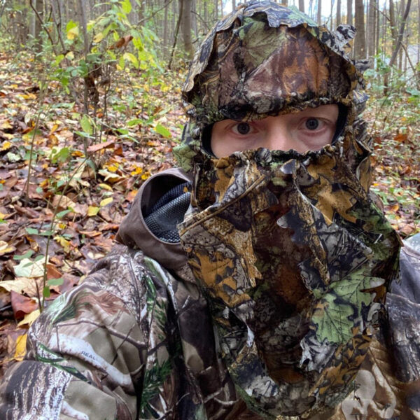 Masque de camouflage ghillie forêt