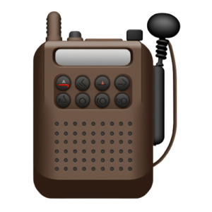 Talkie walkie icone