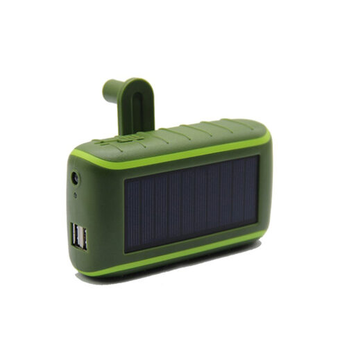 Batterie solaire chargeur verte